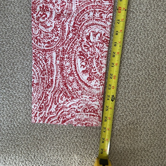 SARA CAMBELL Paisley, cigarette pants .M - Picture 5 of 7